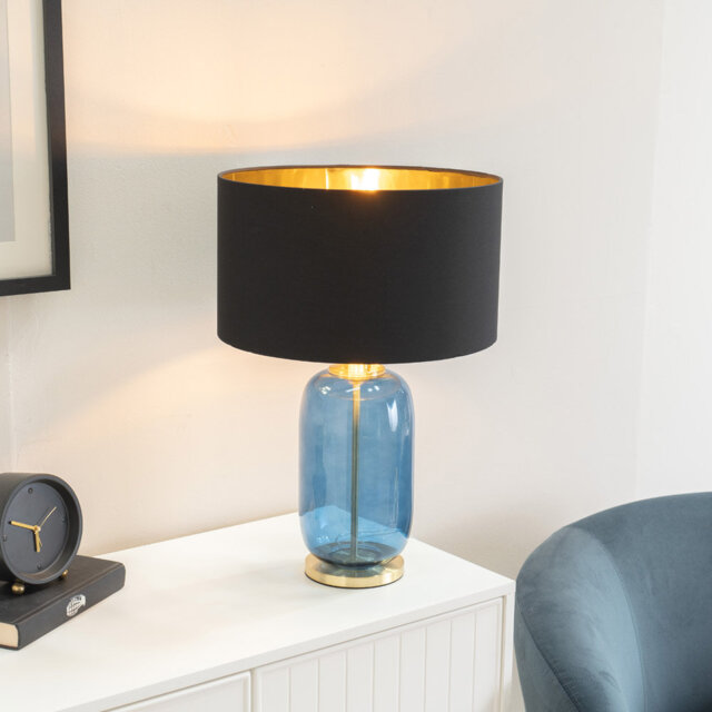 Anacristina Glass Table Lamp