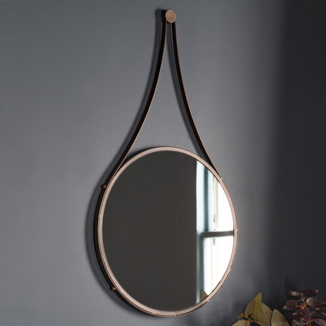 Henriqueta Metal Flat Wall Mirror