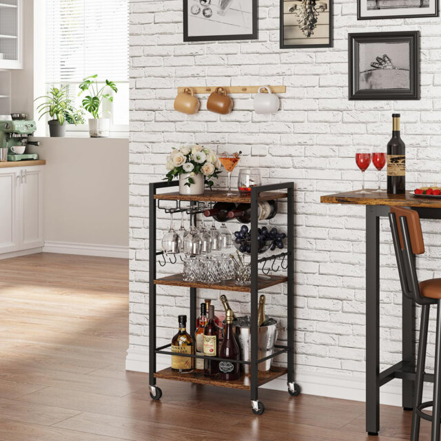 Metal Bar Cart