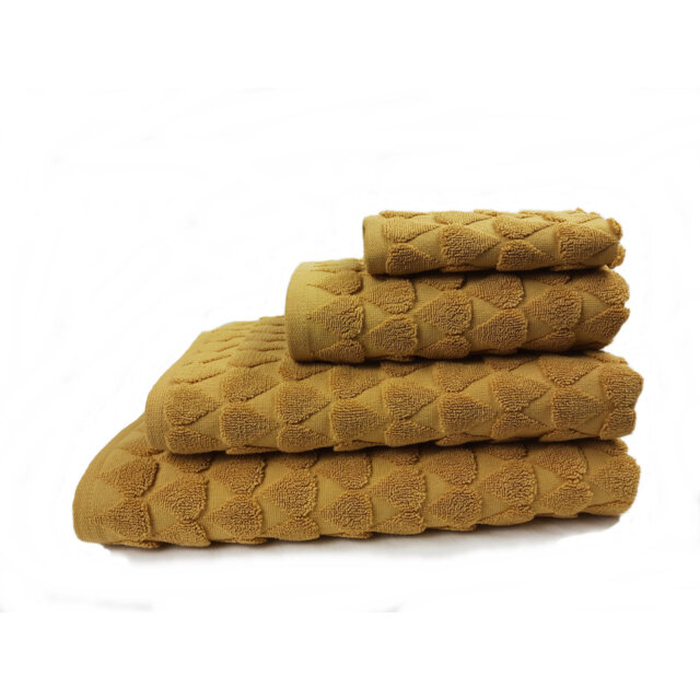 100% Cotton Plush Jacquard Hand Towel