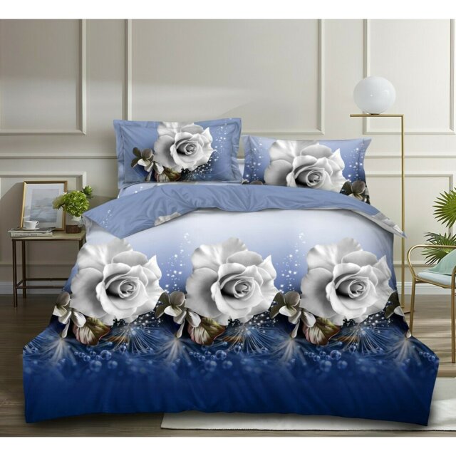 Chipps Polyester Floral Duvet Cover Set with Pillowcases Included