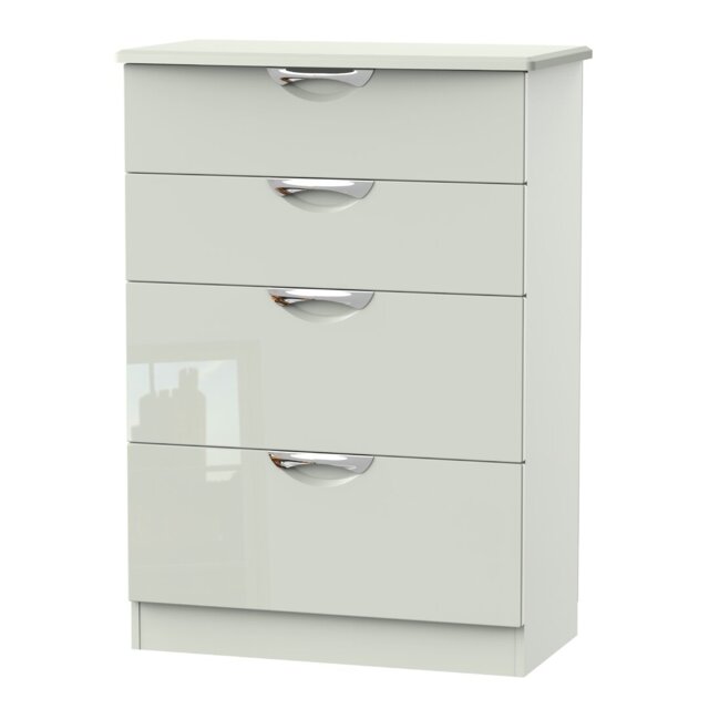 Fully Assembled Ratley 4 Drawer 76.5Cm W Chest of Drawers