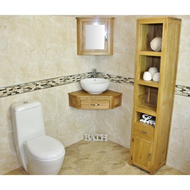 Covarrubias 550mm Single Bathroom Vanity with Vessel Ceramic Basin