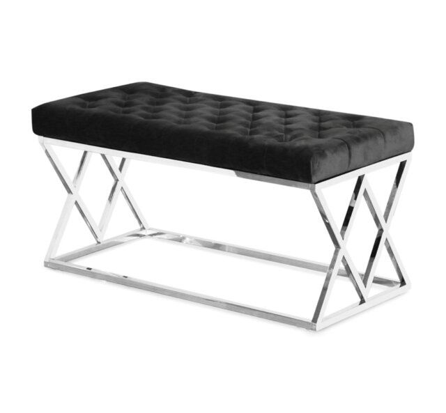 Gattis Upholstered Velvet Bench
