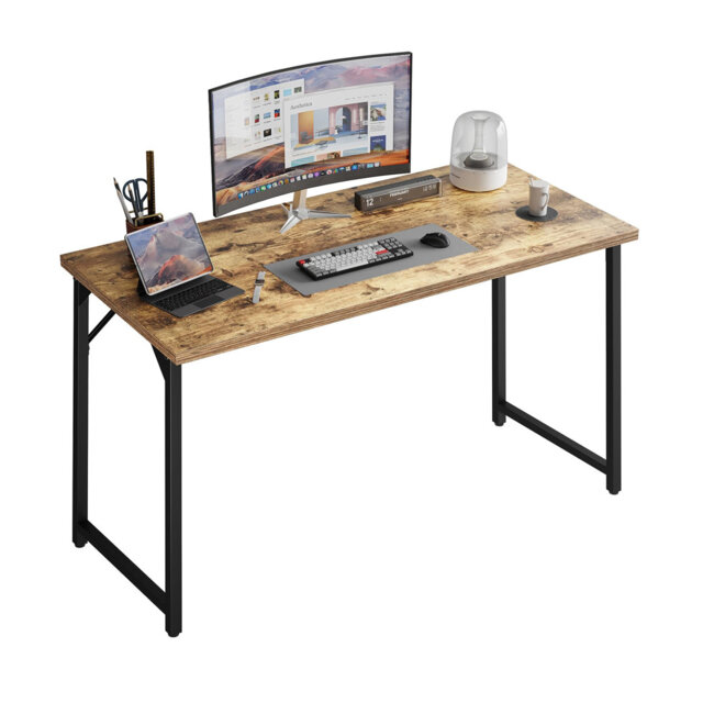 100 Cm Computer Desk, Adjustable Feet,