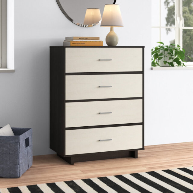 Acosta 4 Drawer 76Cm W Chest of Drawers