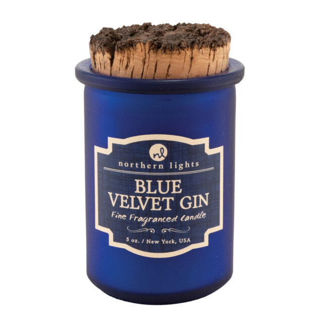 Northern Lights Citrus Scented Tumbler Candle with Glass Holder