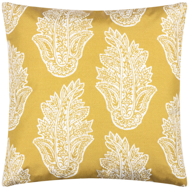 Kalindi Paisley Indoor / Outdoor Floral Square Throw Cushion
