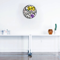 Barcroft Metal Wall Clock