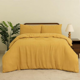 Waffle Duvet Cover Set – Cotton, Super Soft & Breathable, Hypoallergenic, Machine Washable Waffle Weave Bedding-Room Decor & Bedding Set