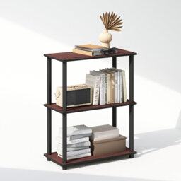 74.90cm H x 59.90cm W Plastic Etagere Bookcase