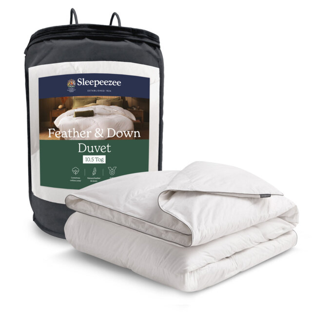 Sleepeezee Natural Feather and Down 10.5 Tog Duvet