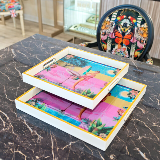 Barbie Square Tray Set - MYRTLE & MARY