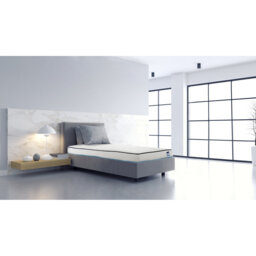 Winksleep Ultra Cool Blue Memory Foam Coil Mattress – Medium-Firm, Cooling Stretch Comfort