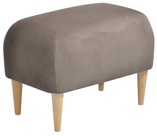 Jupi 60cm Wide Rectangle Footstool Ottoman
