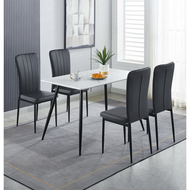 Deviyon 4 - Person Dining Set