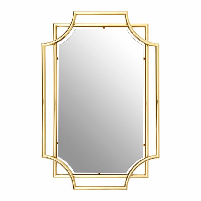 Stratton Metal Rectangle Wall Mirror
