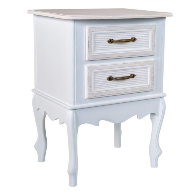 Gaston 42cm W Manufactured Wood Bedside Table