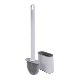 Harbour Housewares - Wall-Mounted Toilet Brush & Holder