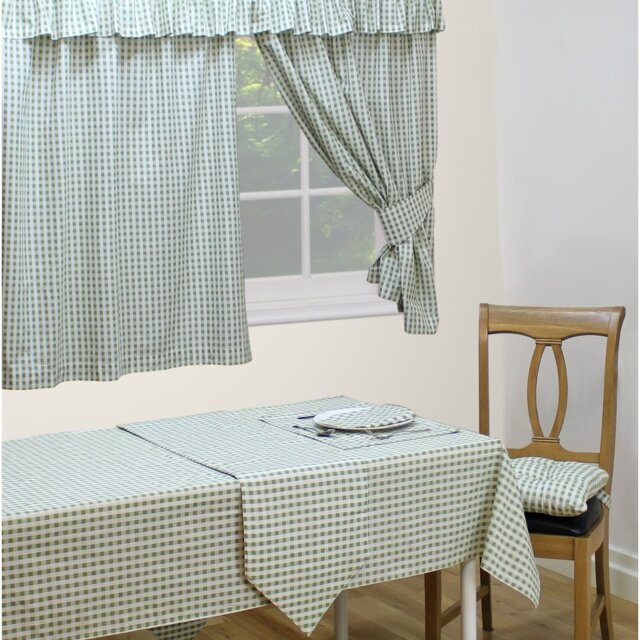 Gingham Check Curtains