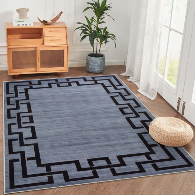 Printed Area Rug – Soft, Durable, Fade-Resistant Floor Decor For Living Room & Bedroom
