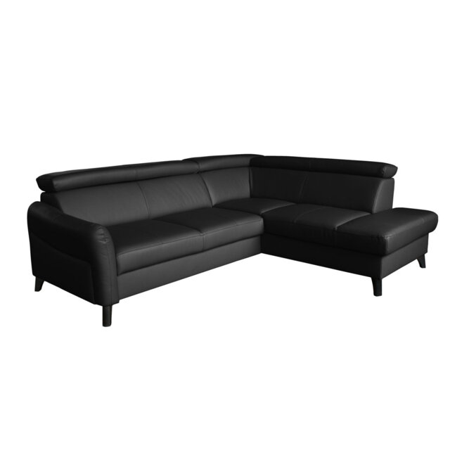 Victoria Upholstered Sleeper Corner Sofa with Ottoman