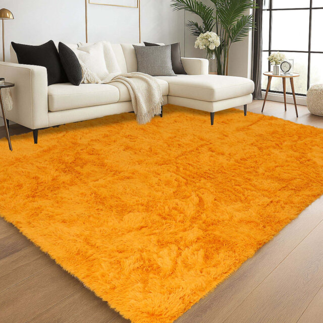 Soft Shaggy Area Rug â Plush High Pile Floor Rug For Living Room, Bedroom & Lounge