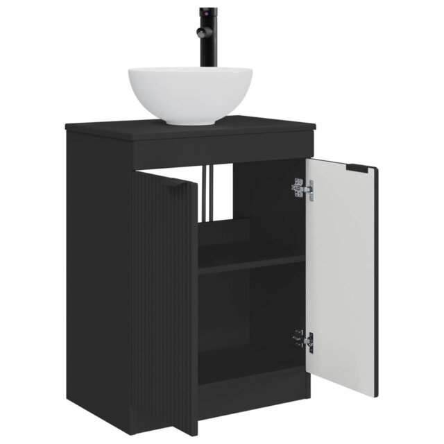 Single Bathroom Vanity with Ceramic Basin