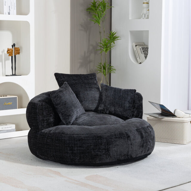 Mason Chenille Bean Bag Lounger