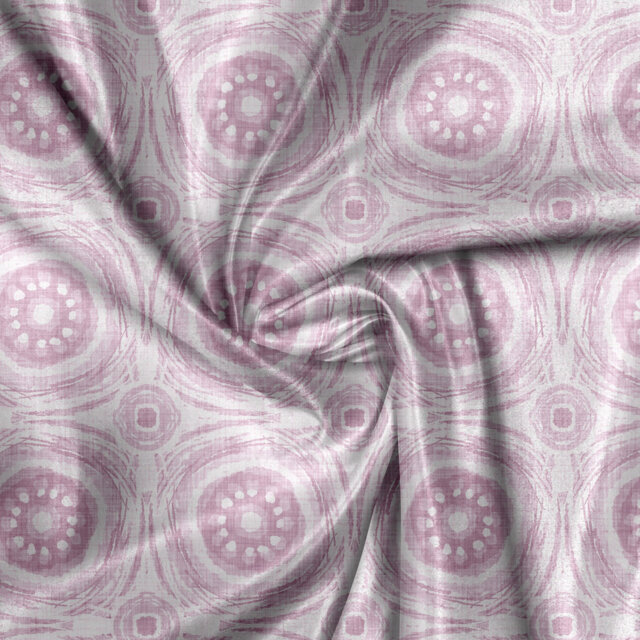 Rustic curtain, circles of soft design, art, abstract, purple pale lilac