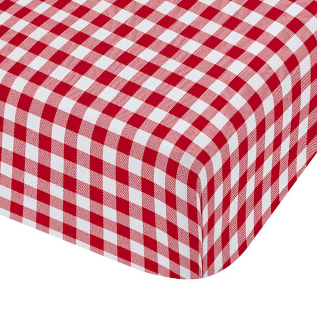 Bamford Gingham Check Fitted Sheet