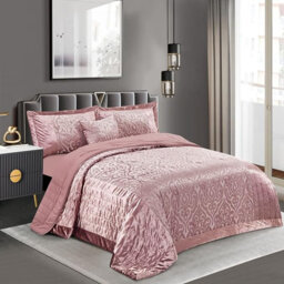 Bollara Damask Bedspread with Pillow Shams Included