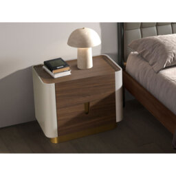 60cm W Manufactured Wood Bedside Table