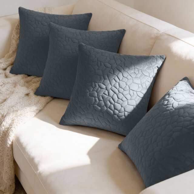 Pebble Cushion Cover-(Pack of 4)