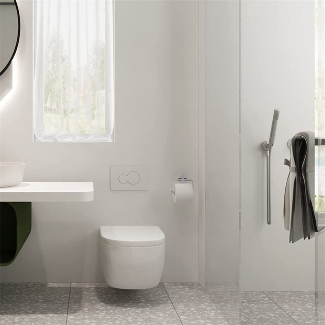Shanley Wall Mounted Toilet Roll Holder