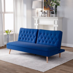 Ximena 185Cm Armless Sofa Bed