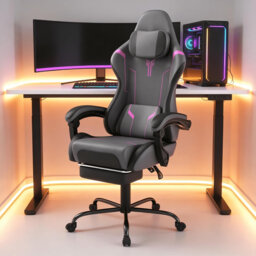 Rebrilliant Swiveling Game Chair