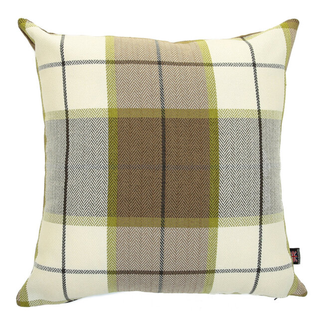 Chaisson Plaid Rectangular Cushion