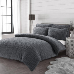 Polyester Floral Duvet Cover Set with Pillowcases Included