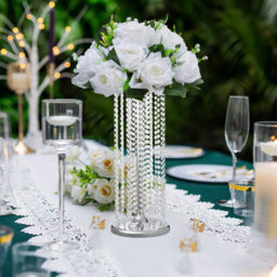 Metal Floor Vase
