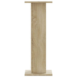 Speaker Stands Living Room Speaker Floor Stand 2 Pcs Engineered Wood
