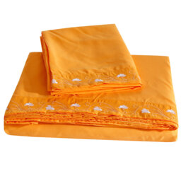 200 TC 50/50 Percale Polycotton Percale Fitted Sheet