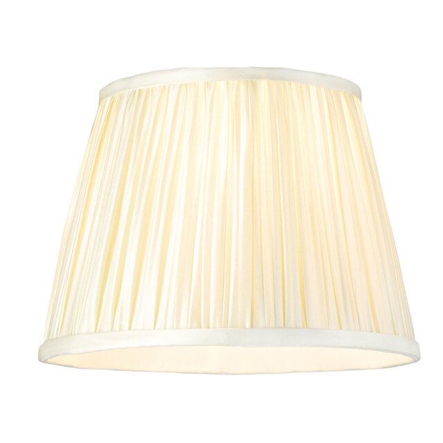 Kley 18cm H Silk Drum Lamp Shade ( Screw On )