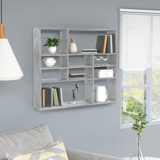 Ramus 10 Piece Wood Accent Shelf