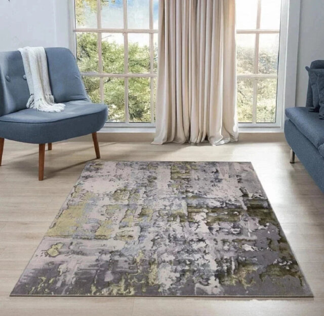 Abstract Indoor / Outdoor Area Rug