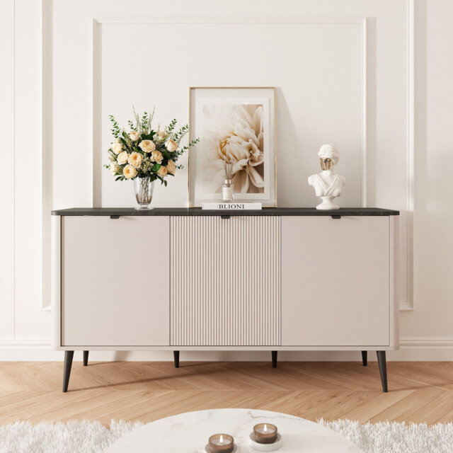 NAVANI three-door chest of drawers