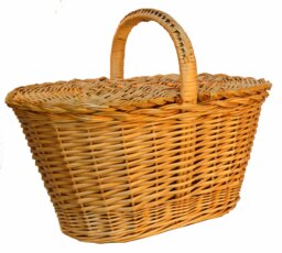 August Grove Wicker Decorative Basket