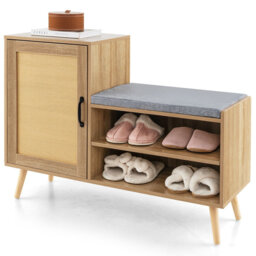 12 Pair Shoe Storage Bench