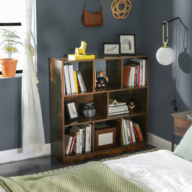 Lourdes 100cm H x 97.5cm W Standard Bookcase