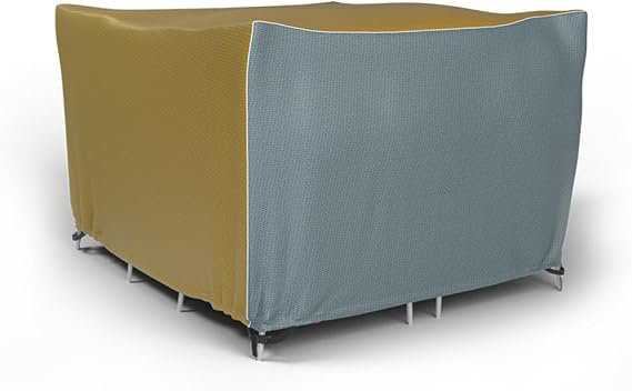 Patio Furniture Cover, 160 Gsm Duro Pro Fabric, Water Resistant Uv Weather Resistant, Multi-purpose Outdoor Table Chair Cover, Elastic Push Clips And